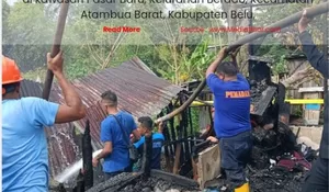 Ludes Dilalap Api, Rumah di Berdao Jadi Saksi Bisu Tewasnya Seorang Balita