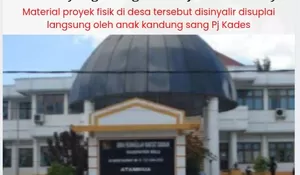 Eks Pj Kades Fatulotu Diduga Beri Proyek ke Anak, Pekerjaan  Rabat Beton Senilai Rp362 Juta Mangkrak