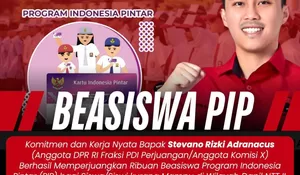 Kabar Gembira bagi Pelajar NTT II: Ribuan Beasiswa PIP Mengalir Lewat Aspirasi Stevano Adranacus