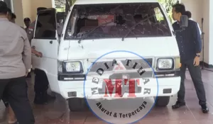 Geger! Minibus Putih Terobos Penjagaan Polres Belu, Ada Apa? Begini Penjelasan Kapolres