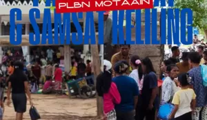 Memudahkan Warga Perbatasan, PLBN Motaain Gelar Pasar Murah dan Samsat Keliling