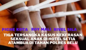 Sempat Dirawat, Tersangka Piche Kota Akhirnya Menyusul ke Sel Rutan Polres Belu Dini Hari Tadi