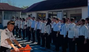 Gelar Apel Kepatuhan, Kalapas Atambua Tekankan Komitmen Zero Tolerance Narkotika