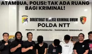 Sikat Premanisme! Kolaborasi Polres Belu & Polda NTT Berhasil Bungkam Pelaku Penikaman Atambua
