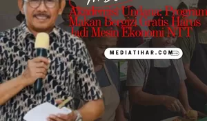 Prof. Roy Nendissa: Jangan Cuma Lihat Piringnya, MBG Adalah 'Pasar Raksasa' bagi Petani NTT!