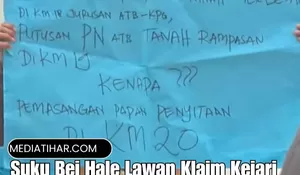 Sengketa Tanah Adat di Belu: Suku Bei Hale Desak Kejari Atambua Cabut Papan Klaim Aset