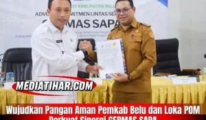 Wujudkan SDM Unggul, Pemkab Belu Perketat Pengawasan Pangan di Beranda Perbatasan