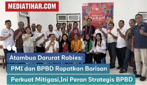 PMI dan BPBD Belu Perkuat Sinergi Tangani KLB Rabies di Perbatasan