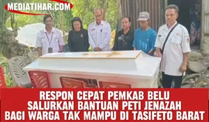 Wujud Kepedulian Pemerintah, Keluarga Tak Mampu di Belu Apresiasi Bantuan Peti Jenazah dari Dinas Sosial