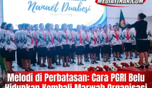 Bangkitkan Semangat Guru Perbatasan, PGRI Belu Gelar Lomba Paduan Suara Mars dan Hymne