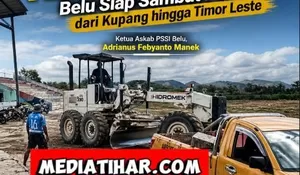 Stadion Terus Dipoles, Belu Siap Sambut Peserta dari Kupang hingga Timor Leste