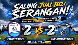Persaingan Sengit Grup A Bupati Belu Cup 2026: Muhammadiyah FC dan Fatubenao Berbagi Poin