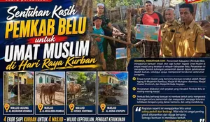 Sentuhan Kasih Pemkab Belu untuk Umat Muslim di Hari Raya Kurban
