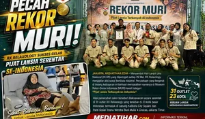 Sabet Rekor MURI, RX Relaxology Pijat Serentak Ratusan Lansia di 23 Kota