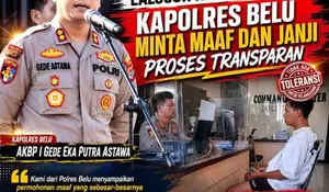 Viral Video Warga Lalosuk Babak Belur di Polres Belu, Kapolres Minta Maaf dan Janji proses Transparan