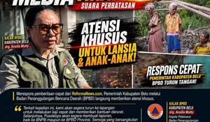Respons Cepat Laporan ReformaNews, BPBD Belu Prioritaskan Evakuasi Lansia dan Balita Korban Longsor