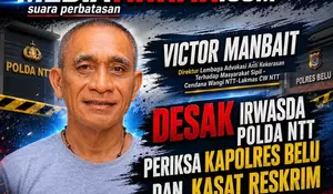 Direktur Lakmas NTT, Desak Irwasda Polda NTT  Periksa Kapolres dan Kasat Reskrim Belu