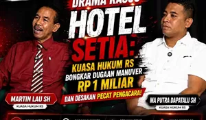 Panas! Pengacara RS Tersangka Kasus Hotel Setia Bongkar Dugaan Intimidasi dan Uang Damai Rp1 Miliar