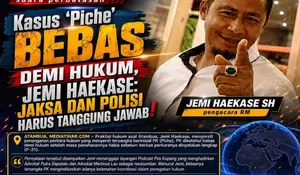 Kasus 'Piche' Bebas demi Hukum, Jemi Haekase: Jaksa dan Polisi Harus Tanggung Jawab!