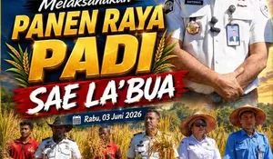 Dukung Ketahanan Pangan Lapas Atambua dan Dinas Pertanian Belu Sukses Gelar Panen Raya Padi 2 Hektar