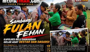 Jelang Festival Fulan Fehan, Kapolres Belu Temui Tokoh Adat dan Masyarakat di Dirun