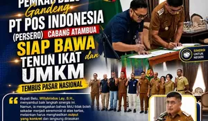 Gandeng PT Pos Indonesia, Pemkab Belu Siap Bawa Tenun Ikat dan UMKM Tembus Pasar Nasional