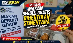 Distribusi Makan Bergizi Gratis Dihentikan Sementara Selama Libur Sekolah, BGN Hemat Anggaran Rp 3 Triliun
