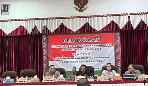 Sidang LKPJ APBD 2025: Wabup Belu Apresiasi DPRD Atas Konsistensi Opini WTP