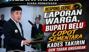 Respons Cepat Laporan Warga, Bupati Belu Copot Sementara Kades Takirin dan Tahan Anggaran