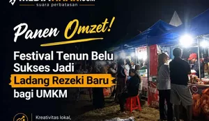Laris Manis! Efek Parade Exotic Tenun Belu Bikin Dagangan Kuliner UMKM Habis Sekejap