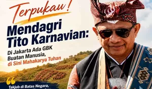 Bukan Buatan Manusia, Mendagri Sebut Festival Fulan Fehan Adalah Mahakarya Tuhan yang Siap Mendunia