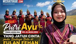 Kisah Putri Ayu, Penari Likurai Asal MTs Al-Muhajirin yang Jatuh Cinta pada Budaya Belu di Fulan Fehan