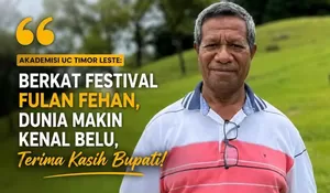Sampaikan Terima Kasih ke Bupati Belu, Akademisi UC Timor Leste Titip PR Sinyal Digital di Fulan Fehan