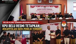 Pleno KPU Belu Ketok Palu: Daftar Pemilih Berkelanjutan Tembus 169.533 Jiwa, Pemilih Perempuan Mendominasi