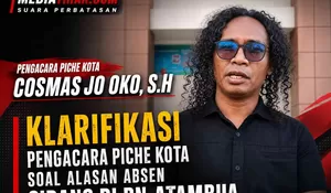 Kuasa Hukum Piche Kota Buka Suara Terkait Ketidakhadiran Kliennya di Sidang Kasus Roy Mali