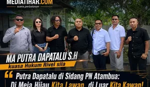 Putra Dapatalu di Sidang PN Atambua: Di Meja Hijau Kita Lawan, di Luar Kita Kawan!