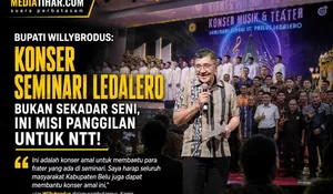 Bupati Belu: Konser Amal Ledalero Bukan Sekadar Seni, Ini Misi Panggilan Suci