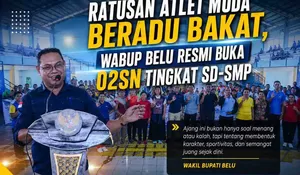 Buka O2SN SD-SMP, Wabup Belu: Menang Kalah Biasa, Sportivitas yang Utama!