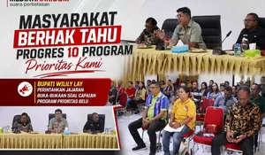 Masyarakat Berhak Tahu, Bupati Belu Instruksikan Jajaran Rilis Capaian Janji Politik ke Publik