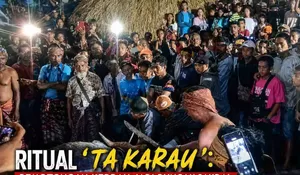 Suku Sambete-Laknini Gelar Ritual 'Ta Karau' Puncak Peresmian Rumah Adat