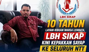 Resmi Berganti Nama, LBH SIKAP NTT Siap Perluas Akses Keadilan bagi Masyarakat Flobamora