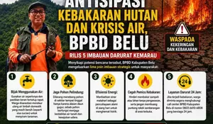 NTT Masuki Musim Kemarau, BPBD Belu Imbau Warga Waspada Kekeringan dan Kebakaran