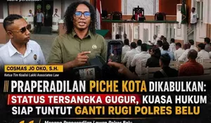 Menang Praperadilan, Kuasa Hukum Piche Kota: Sejak Awal Cacat Prosedur, Polres Belu Harus Ganti Rugi!