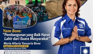 Yane Bone: "Pembangunan Belu Harus Berasal dari Akar Rumput, Bukan Hanya Duduk di Belakang Meja!