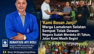 Merasa Jadi 'Anak Tiri', Warga Lamaknen Selatan Saat Reses Uju Ati: Pulang Tanya Pemerintah, Kami Ini Masih Indonesia atau Bukan?