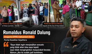 Tanpa Banyak Bicara, Ronald Dalung Langsung Eksekusi Keluhan Warga Desa Dubesi dan Leuntolu
