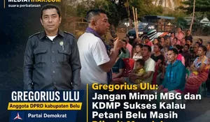 Sektor Tani Wekrame Menjerit, Gregorius Ulu: Program MBG Mustahil Jalan Tanpa Petani Sejahtera!