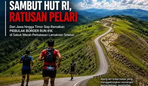 Menjelajah Sabuk Merah: Ratusan Pelari Siap Ramaikan Piebulak Border Run 8,1K