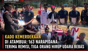 Kado Kemerdekaan di Atambua: 163 Narapidana Terima Remisi, Tiga Orang Hirup Udara Bebas