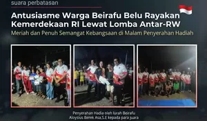 Antusiasme Warga Beirafu -Belu Rayakan Kemerdekaan RI Lewat Lomba Antar-RW